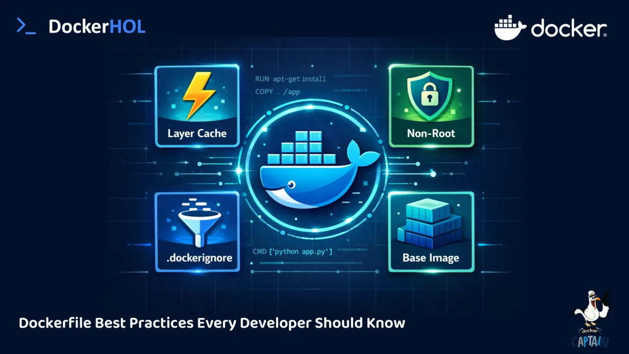 Dockerfile Best Practices Every Developer Should Know | Docker HOL