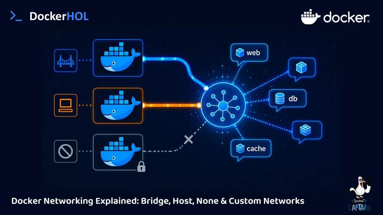 Docker Networking Explained: Bridge, Host, None & Custom Networks ...